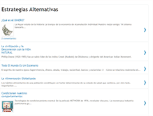 Tablet Screenshot of estrategiasalternativas.blogspot.com