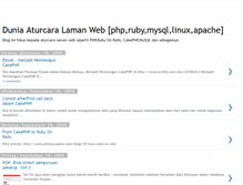 Tablet Screenshot of dunia-aturcara.blogspot.com