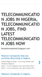 Mobile Screenshot of hotjobsinnaijaland.blogspot.com