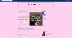 Desktop Screenshot of mcjcraftygirls.blogspot.com