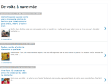 Tablet Screenshot of devoltaanavemae.blogspot.com