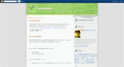 Desktop Screenshot of helpqlodhelp.blogspot.com