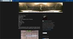 Desktop Screenshot of benpotterbladesmith.blogspot.com