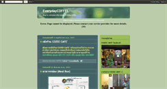 Desktop Screenshot of everydaycoffee.blogspot.com