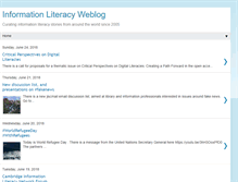 Tablet Screenshot of information-literacy.blogspot.com
