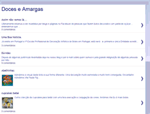 Tablet Screenshot of doces-amargas.blogspot.com