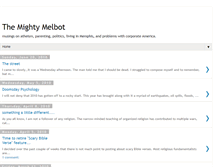 Tablet Screenshot of mightymelbot.blogspot.com