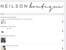 Tablet Screenshot of neilsonboutique.blogspot.com