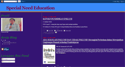 Desktop Screenshot of pendidikankhusus.blogspot.com