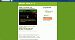 Desktop Screenshot of angelicaportillo.blogspot.com