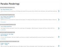 Tablet Screenshot of paradoxponderings.blogspot.com