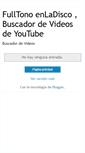 Mobile Screenshot of fulltono-enladisco.blogspot.com