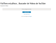 Tablet Screenshot of fulltono-enladisco.blogspot.com