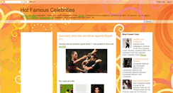 Desktop Screenshot of hotfamouscelebrities.blogspot.com