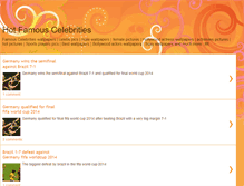 Tablet Screenshot of hotfamouscelebrities.blogspot.com