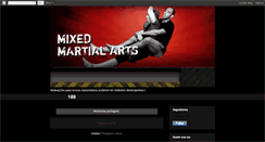 Desktop Screenshot of mixedmartialartsufc.blogspot.com