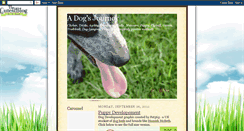 Desktop Screenshot of adogsjourney.blogspot.com