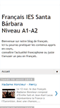 Mobile Screenshot of francaisiessantabarbara.blogspot.com