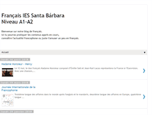 Tablet Screenshot of francaisiessantabarbara.blogspot.com