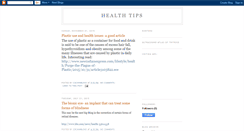 Desktop Screenshot of cochinblogs-healthtips.blogspot.com