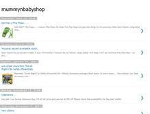 Tablet Screenshot of mummynbabyshop.blogspot.com