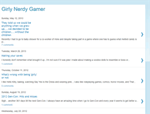 Tablet Screenshot of girlynerdygamer.blogspot.com