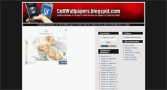 Desktop Screenshot of cellwallpapers.blogspot.com