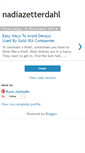 Mobile Screenshot of nadiazetterdahl.blogspot.com