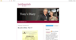 Desktop Screenshot of laithwaites.blogspot.com