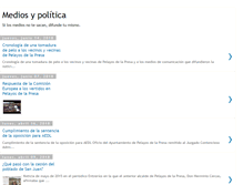 Tablet Screenshot of mediosypolitica.blogspot.com