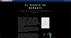 Desktop Screenshot of elbigotedebernays.blogspot.com