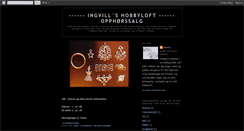 Desktop Screenshot of ingvillshobbyloft.blogspot.com