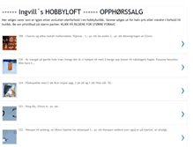 Tablet Screenshot of ingvillshobbyloft.blogspot.com