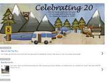 Tablet Screenshot of celebrating20.blogspot.com