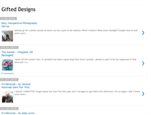 Tablet Screenshot of gifteddesigns.blogspot.com