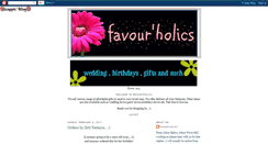 Desktop Screenshot of favorholics.blogspot.com