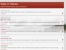 Tablet Screenshot of kathyinvietnam.blogspot.com