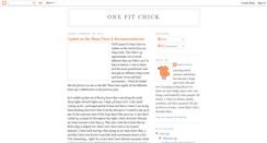 Desktop Screenshot of fit-chicks-blog.blogspot.com