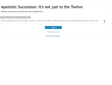 Tablet Screenshot of notjusttwelve.blogspot.com