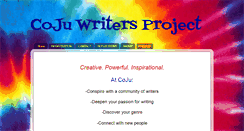 Desktop Screenshot of cojuwriters.blogspot.com