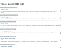 Tablet Screenshot of hentai-death-note-misa.blogspot.com