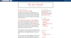 Desktop Screenshot of ehfactor.blogspot.com