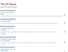 Tablet Screenshot of ehfactor.blogspot.com