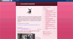 Desktop Screenshot of comunidadindustrial.blogspot.com