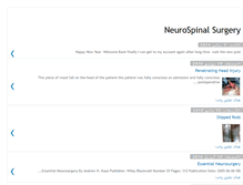 Tablet Screenshot of neuro-spinalsurgery.blogspot.com