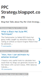 Mobile Screenshot of ppc-strategy.blogspot.com