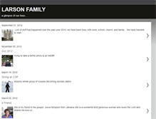 Tablet Screenshot of jlarsonfamily.blogspot.com