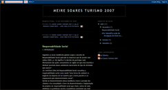 Desktop Screenshot of meiresilvasturismo2007.blogspot.com