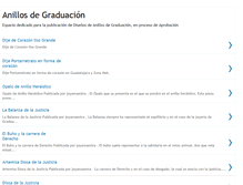 Tablet Screenshot of anillos-graduacion.blogspot.com
