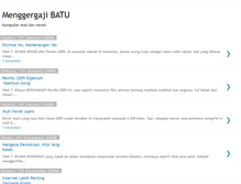 Tablet Screenshot of menggergajibatu.blogspot.com